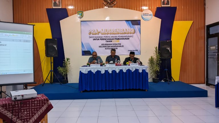 Penajaman Usulan Pembangunan untuk Lingkungan Lebih Maju