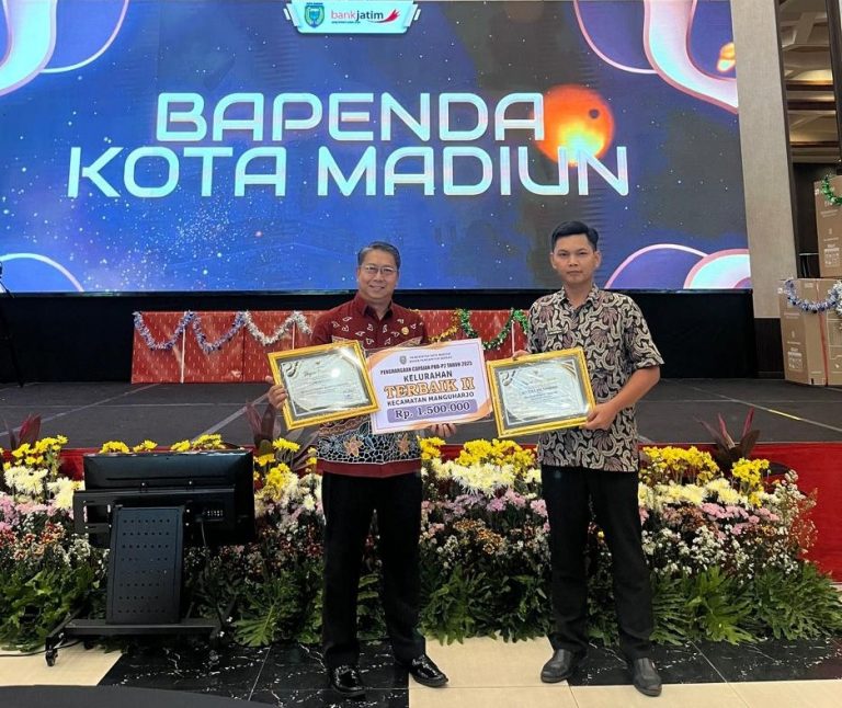 Kelurahan Sogaten Raih Dua Penghargaan pada Pajak Daerah Award 2025
