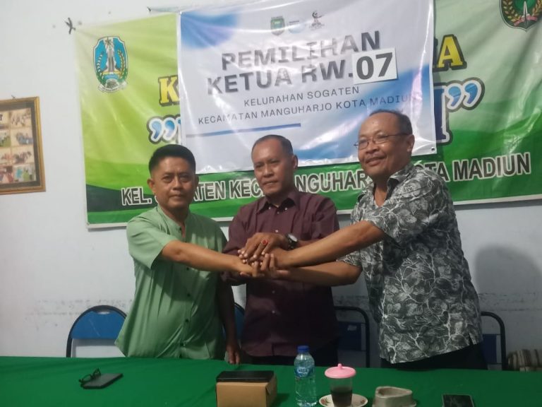 Pemilihan Ketua RW 07 Kelurahan Sogaten Berlangsung Tertib dan Demokratis