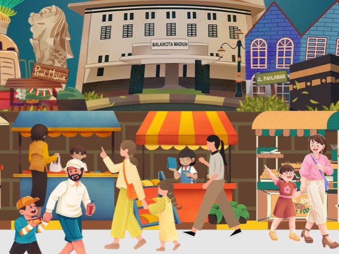 Bantaran Night Culinary, Sajikan Kuliner dan Hiburan Malam di Kawasan Bantaran Kota Madiun