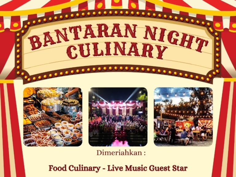 Bantaran Night Culinary, Perpaduan Wisata Kuliner dan Hiburan Masyarakat
