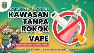 Mulai 2026 Kawasan PSC dan PRC Bebas Rokok dan Vape