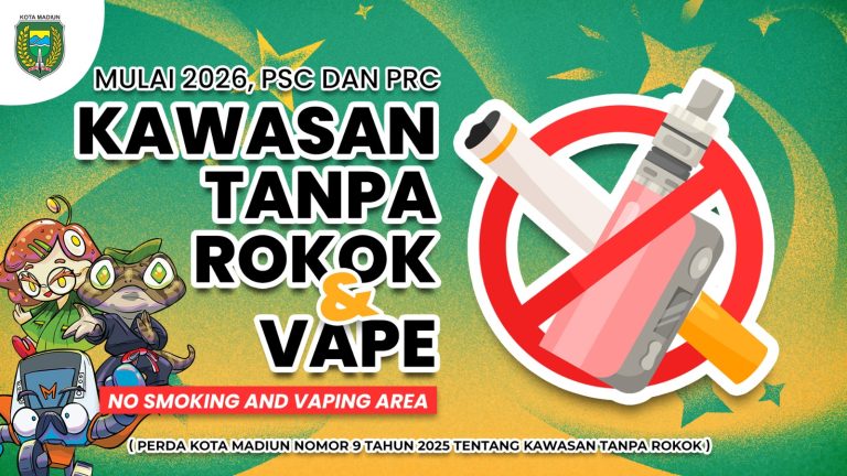 Mulai 2026 Kawasan PSC dan PRC Bebas Rokok dan Vape