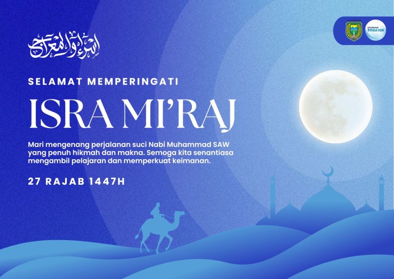 Isra Mi’raj Nabi Muhammad SAW Tahun 2026